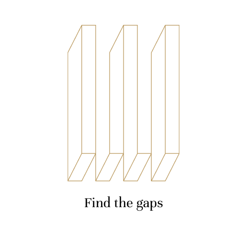 find the gaps